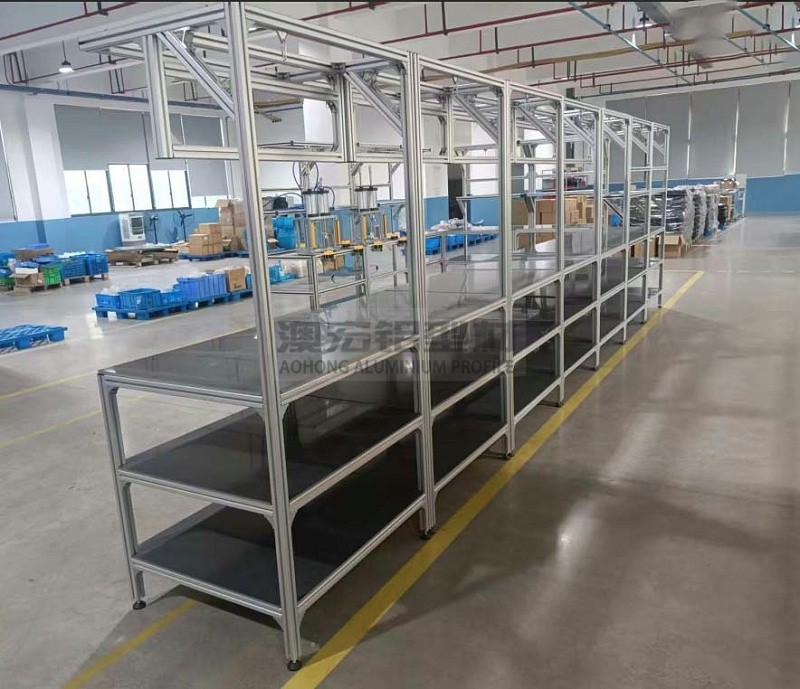 自動(dòng)化產(chǎn)線鋁型材工位工作站