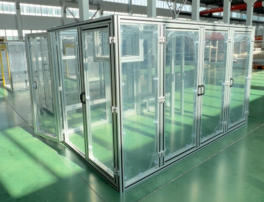 機(jī)器人工作站安全防護(hù)：鋁型材防護(hù)罩應(yīng)用案例