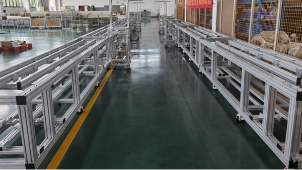 再獲信任！100100重型鋁型材打造高效“流水線”